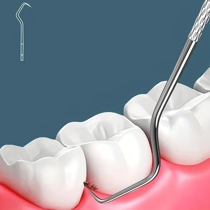 Kit De Limpieza Dental Palillo De Acero